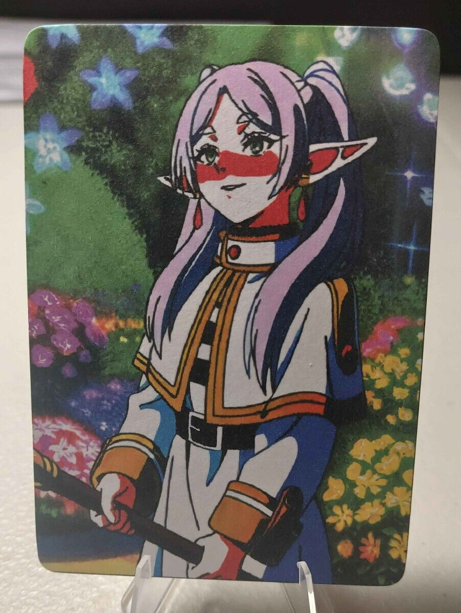 Frieren Full Art Goddess Story Anime Waifu Trading Card