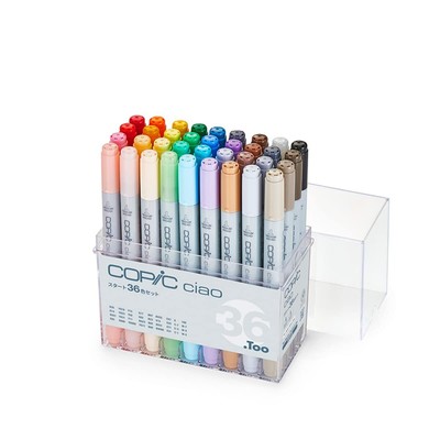 Too Copic Ciao Start 36color Set Multicolor Illustration Marker Marker Pen