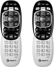 2 PACK RC73 AT&T DIRECTV REMOTE CONTROL HR24, H25, HR34, HR44, HR54 GENIE - NEW