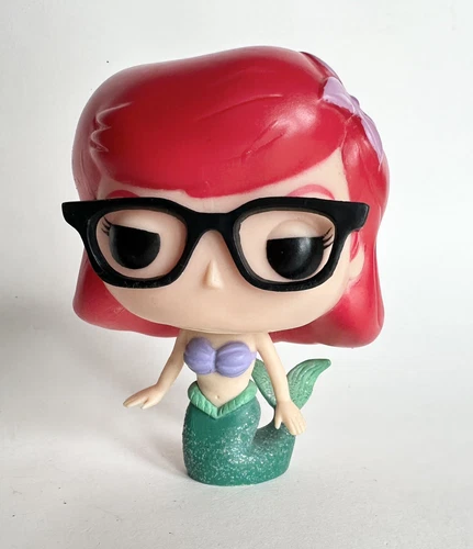 Funko Pop Ariel Hipster Nerd Glasses #66 Disney Little Mermaid Hot Topic LOOSE