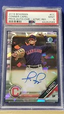 Conner Capel - 2019 Bowman Chrome Atomic Refractor Autograph  PSA 9  #17/100
