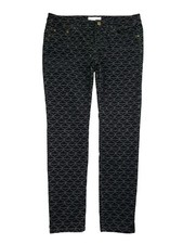 Vineyard Vines Women's Corduroy Pants Size 8 Black/Gray Printed