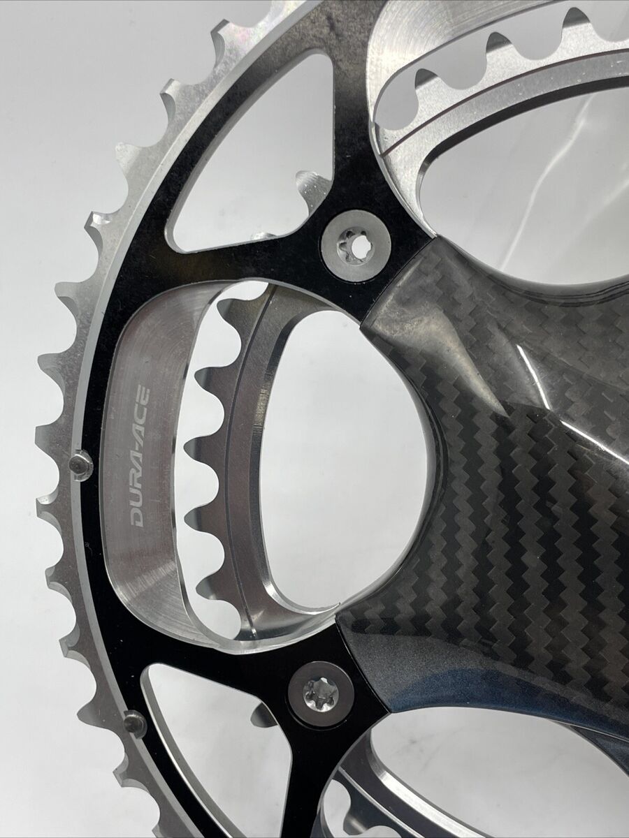 RARE Shimano Dura-Ace CARBON FIBER FC-7800-C 2x10-speed 52 RARE Shimano Dura-Ace CARBON FIBER FC-7800-C 2x10-speed 52
