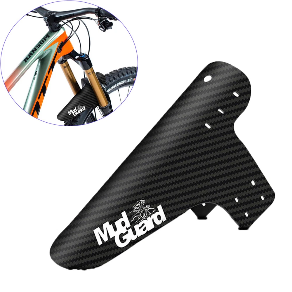MTB Bicycle Fenders Front Rear Tire Wheel Carbon Fiber Cycling Mudguard UK