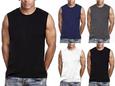 6 Pack Pro 5 Apparel Mens Muscle Shirts Tee SM-7X