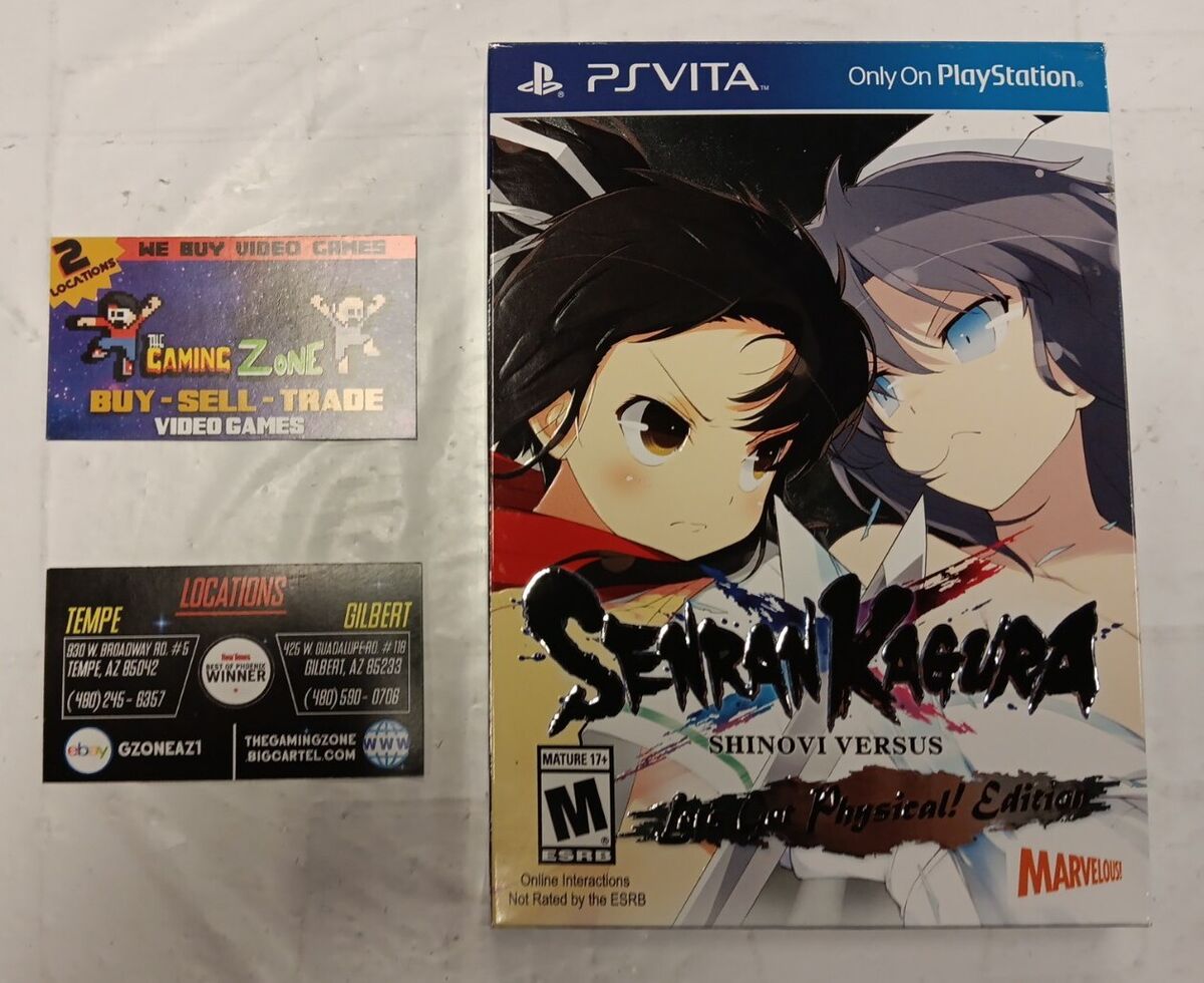 PSVITA-Senran Kagura Shinovi Versus - Let's Get Physical Edition (PS Vita)