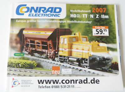 Conrad Electronic Modellbahnwelt 2007 Katalog Modellbau