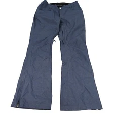 Sims Snow Pants Mens Medium Navy Blue Zip Lined Adjustable Ski Snowboard 34x32