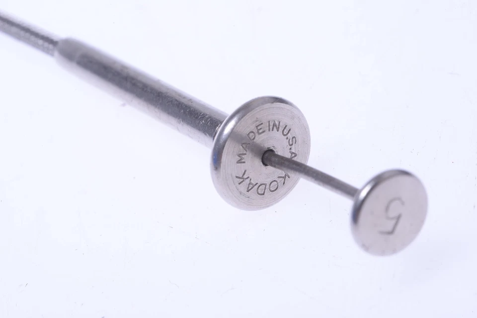 ✅ KODAK 30CM, 12” REMOTE SHUTTER CABLE RELEASE NICKLE PLATE ANTIQUE CAMERA 66-2 - Image 2 of 2