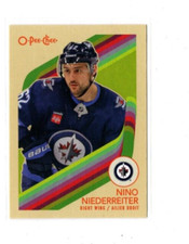 Nino Niederreiter Retro O-Pee-Chee 2023-2024 #255 - Winnipeg Jets (OPC) #62