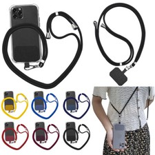 Universal Crossbody Nylon Patch Phone Lanyards Mobile Phone Strap Lanyard Rope