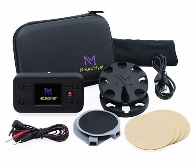 NeuroMyst Pro tDCS Device Kit - Dual DC + AC Modes, Broad Dose (4