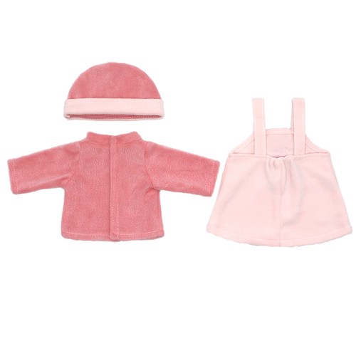 3PCS/Set Clothes Outfit Newborn Girl Clothes W/Hat For 16~18" Reborn Baby Doll - Picture 12 of 12