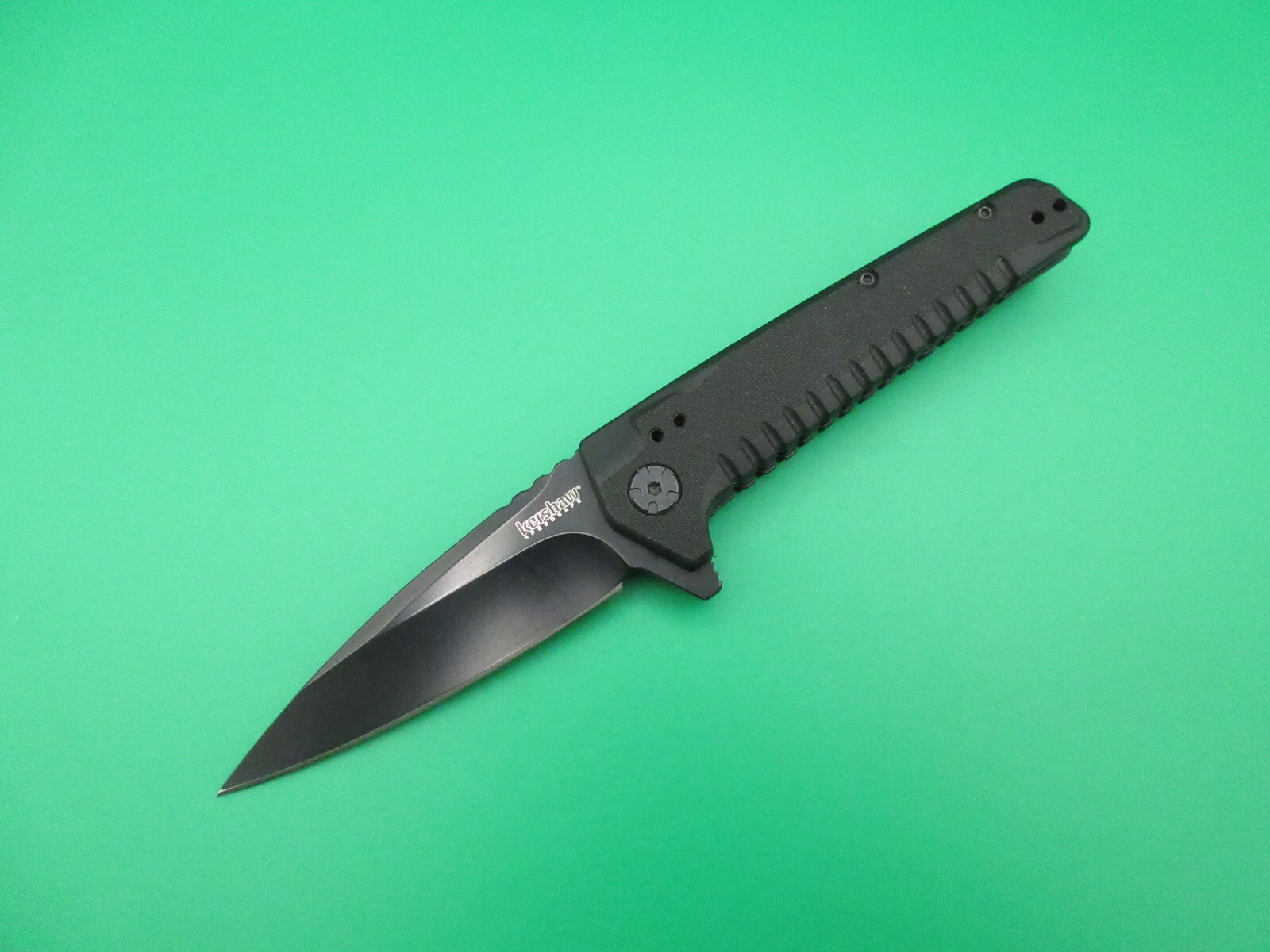 Kershaw 1935 Fatback Assisted Liner Lock Plain Edge Folding 