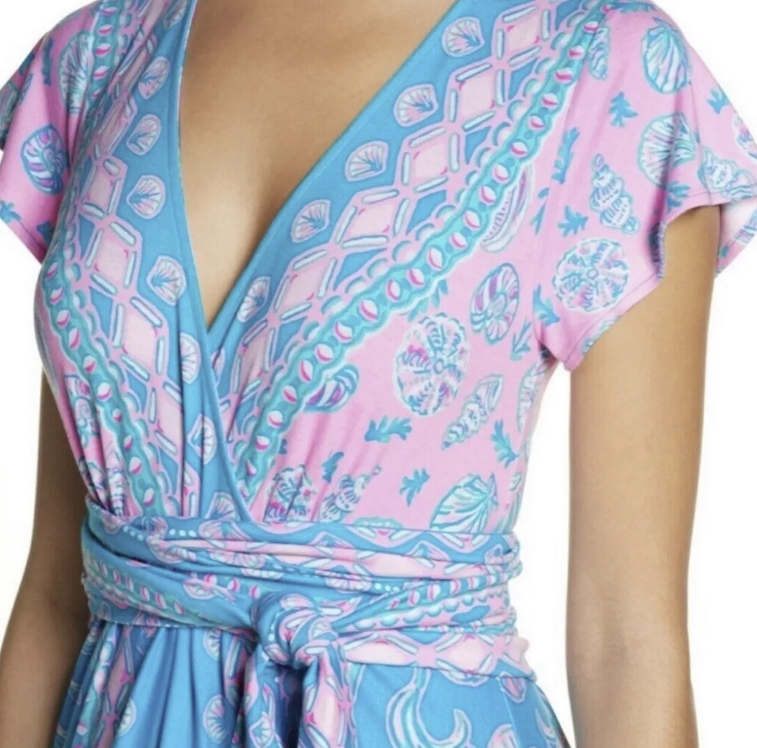 lilly pulitzer esmarella maxi dress Lilly Pulitzer Esmarella Maxi Turquoise  Water Ya Waiting For