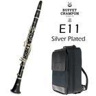 Brand New BUFFET E11 Bb Clarinet w/SILVER Plated Keys -  Ships FREE Worldwide