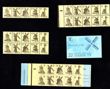 Libretto o pannello mulino a vento 1980 a scelta BK135/1742a! Francobolli USA MNH