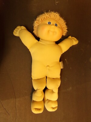 CABBAGE PATCH KIDS PUPPE COLECO HELLBRAUNE HAARE