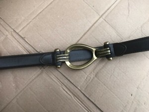 van heusen leather belt