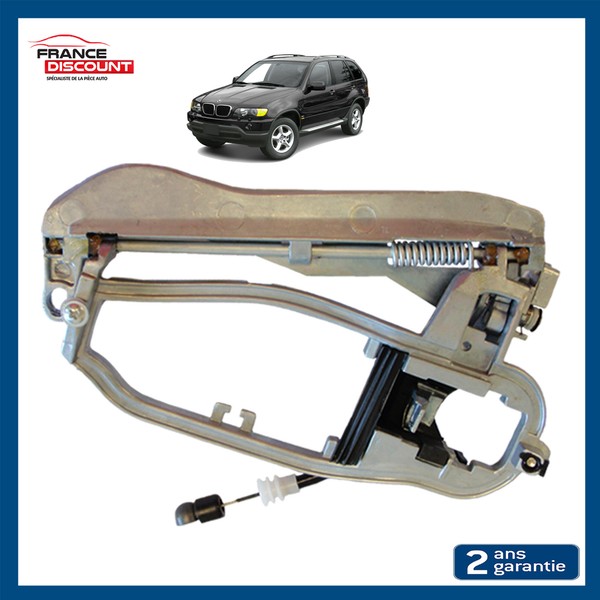 Partsline Mechanismus AußEn TüRgriff Vorne Links Silber FüR BMW X5 E53 2000-2006-image