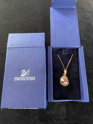 SWAROVSKI スワロフスキー PENDANT SML CRY/ROS Swarovski CRY/VROS PEND 38/1*2.5 cm | eBay