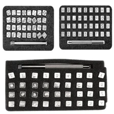 Leather Stamping Tool Set Alphabet Letters Numbers Stamp Punch Leather Stamping