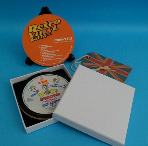 Pop / Hard Rock DRINKS COASTERS - Upcycled SINGLES Original Vinyl Record List 1 - Picture 395 of 993