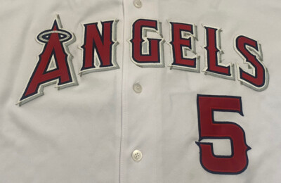 Los Angeles Angels Albert Pujols #5 Majestic Authentic MLB