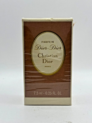 DIOR-DIOR BY CHRISTIAN DIOR 7.5ML PARFUM SPLASH (NEW WITH BOX & SEALED)