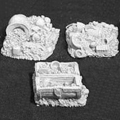 Reaper Dark Heaven Legends 02313 Treasure Hoard I Dungeon Scenery Chest Loot D&D
