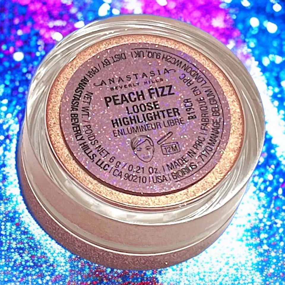 Anastasia Beverly Hills Loose Highlighter in Peach Fuzz 0.21 Oz Brand New In Box - Image 4 of 4