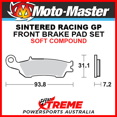 Celox Front & Rear Brake Pads – Yamaha YZ250F Competition 2008-2017 – 2-Pad Set