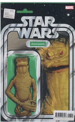 2021 Nov Marvel Star Wars #17 Action Figure Christopher Variant Cover Near Mint