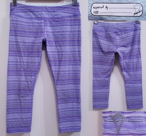 IVIVVA by Lululemon Purple Striped Yoga 
