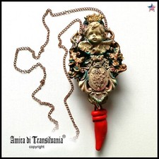 guardian angel lucky talisman attraction fortune money pendant necklace amulets