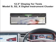 12.3" LCD Module Display Screen For Tesla model X S S2 instrument Cluster Parts