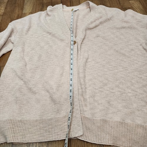 Maglione cardigan donna J. Jill PureJill blush rosa bottoni davanti taglia 3X - Foto 9 di 9