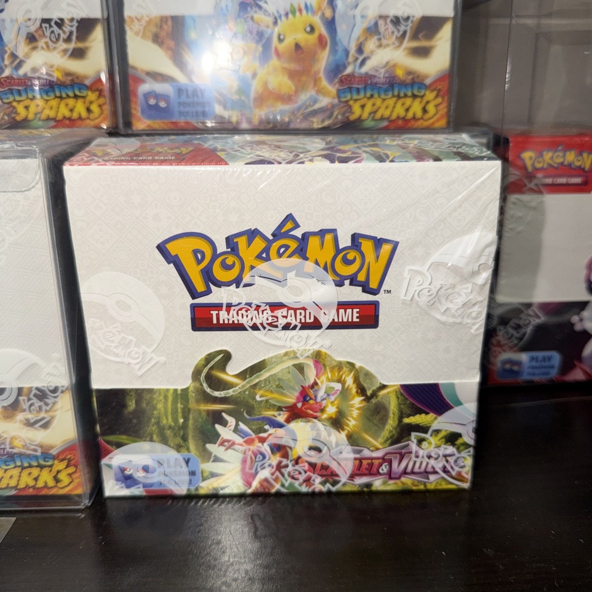 pokémon tcg scarlet and violet booster display box Pokemon TCG SV2D Scarlet & Violet Clay Burst Booster Pack (Japanese Version) main image 0