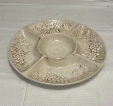 Harry And David Embossed Chip And Dip Platter 
