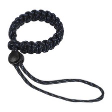 Camera Wrist Strap - Paracord Camera Hand Strap Lanyard, Black/Blue