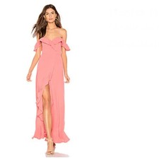 Flynn Skye Monica Maxi Dress in Watermelon Size Large