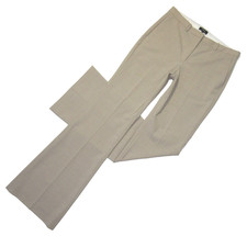NWT THEORY Demitria in Malt Melange Traceable Wool Trouser Pants 8 x 35  