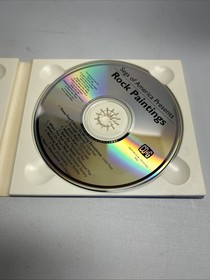 Sega CD Rock Paintings Hot Hits Music Sampler Double Disc Set w  Case 1992 VGC