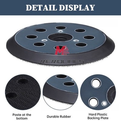 5-in Orbital Sander Replacement Pad Hook Loop for  ,  , Porter Cable @zx