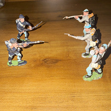 Vintage Britains Deetail Civil War Soldiers Lot of 5 Made In England 1971 ACW