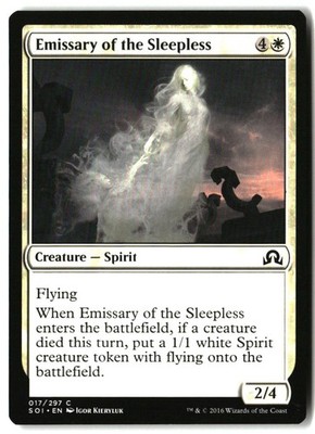 MTG Emissary of the Sleepless [SOI - 17] LP 5-24