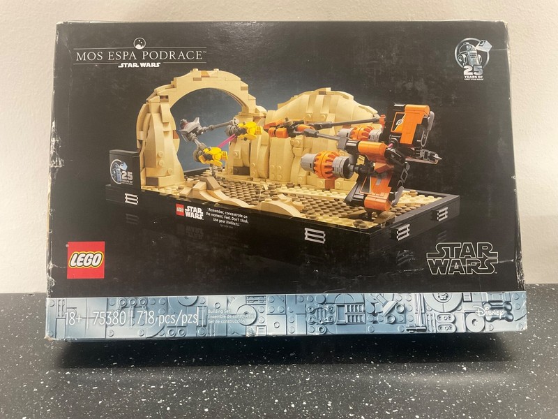 LEGO Star Wars 75380 Mos Espa Podrace Diorama Collection New