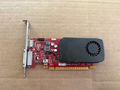 NVIDIA Geforce GTX 745 4GB DDR3 VGA/HDMI/DVI Graphics Card 0TC2P0 NO CORD