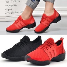 Salsa Breathable Modern Sport Shoes Sneakers Trainers Mesh Dance Shoes Ballroom