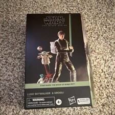 Hasbro The Black Series Luke Skywalker & Grogu Star Wars The Book of Boba Fett